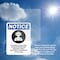 Signmission Hazardous Noise Area Sign, Vinyl Decal, 7in W x 10in L, 2PK OS-2PACK-NS-D-710-V-13323 - alternate 6